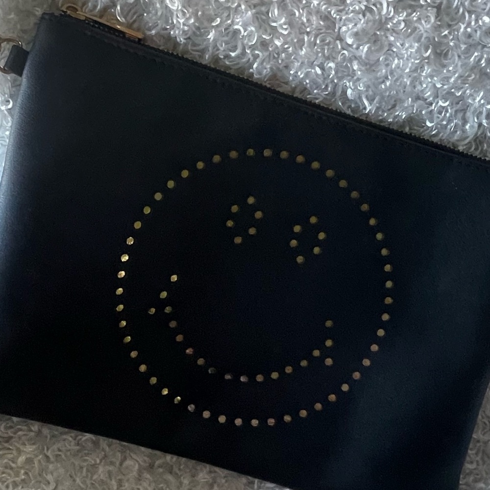 Black makeup bag